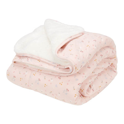 Little Dutch - Cot Blanket Little Pink Flowers - Swanky Boutique