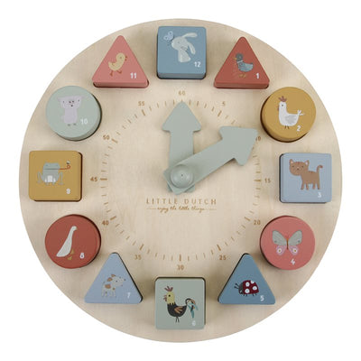 Little Dutch - Puzzle Clock - Swanky Boutique