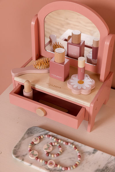 Little Dutch - Vanity Table & Makeup Set Pink - Swanky Boutique