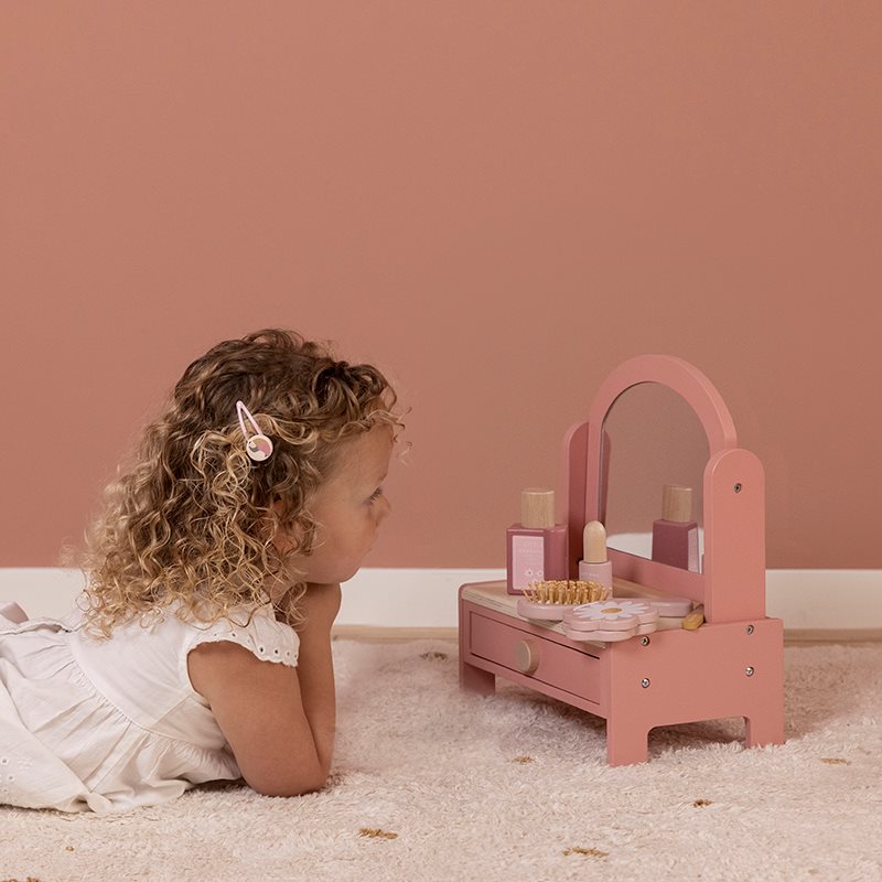 Little Dutch - Vanity Table & Makeup Set Pink - Swanky Boutique