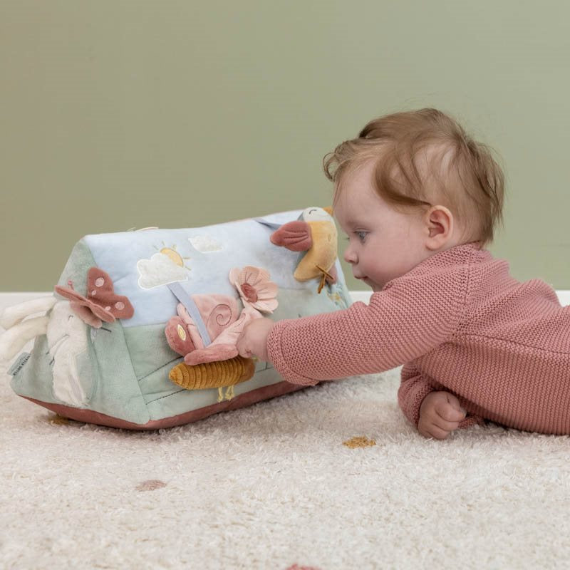 Little Dutch - Tummy Time Triangle Cushion Flowers & Butterflies - Swanky Boutique