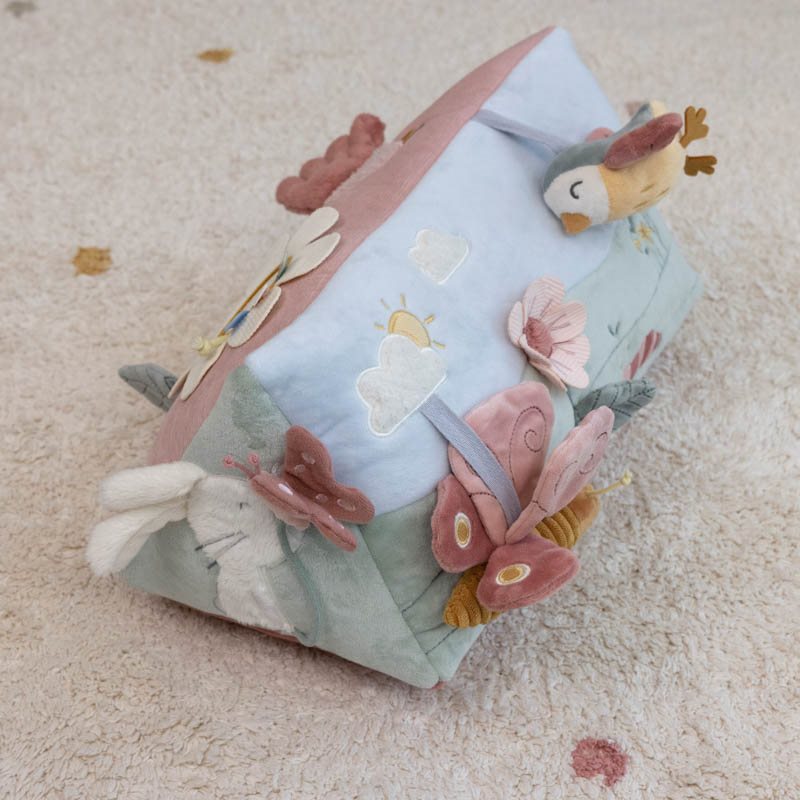 Little Dutch - Tummy Time Triangle Cushion Flowers & Butterflies - Swanky Boutique