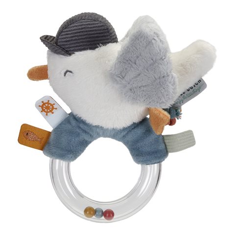 Little Dutch - Rattle Ring Seagull Sailors Bay - Swanky Boutique