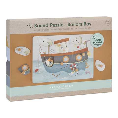Little Dutch - Sound Puzzle Sailors Bay - Swanky Boutique