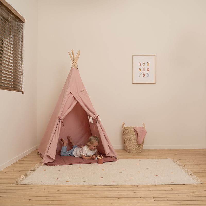 Little Dutch - Teepee Tent Blush Pink - Swanky Boutique