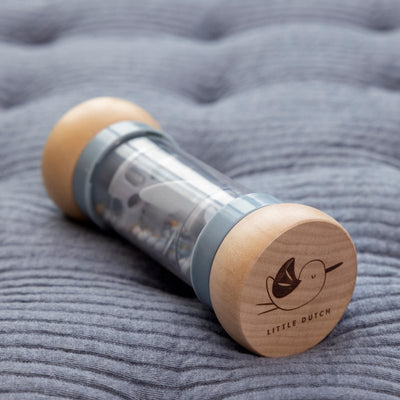 Little Dutch - Rain Rattle Wooden Sailors Bay - Swanky Boutique