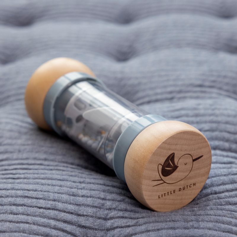 Little Dutch - Rain Rattle Wooden Sailors Bay - Swanky Boutique