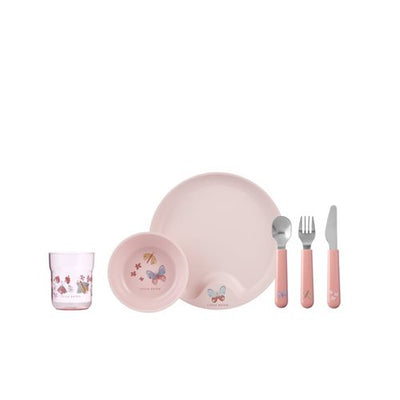 Little Dutch - Dinnerware Set Baby 6pcs Flowers & Butterflies - Swanky Boutique