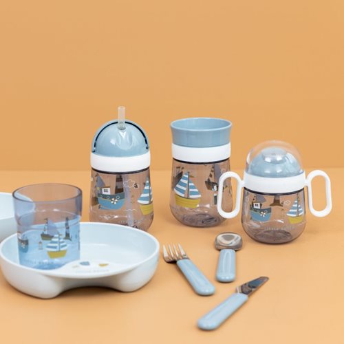 Little Dutch - Dinnerware Set Baby 6pcs Sailors Bay - Swanky Boutique