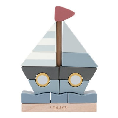 Little Dutch - Stacker Sailboat Sailors Bay - Swanky Boutique