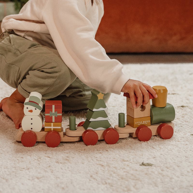 Train, Stackable - Christmas