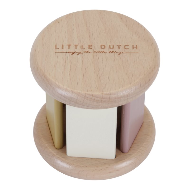 Little Dutch - Roller Rattle Wooden Vintage Colour - Swanky Boutique