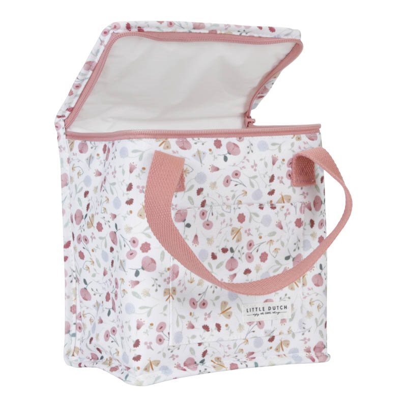 Lunch Bag, Insulated - Flowers & Butterflies