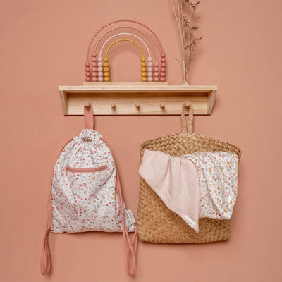 Little Dutch - Drawstring Bag Flowers & Butterflies - Swanky Boutique