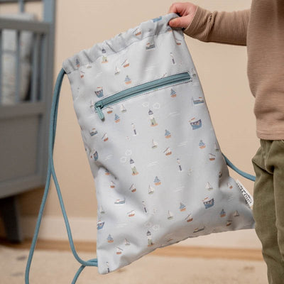 Little Dutch - Drawstring Bag Sailors Bay - Swanky Boutique