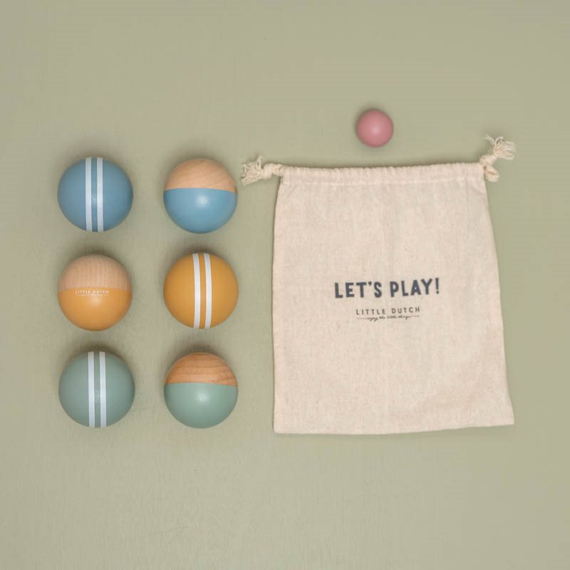 Little Dutch - Wooden Balls Set Bocci - Swanky Boutique