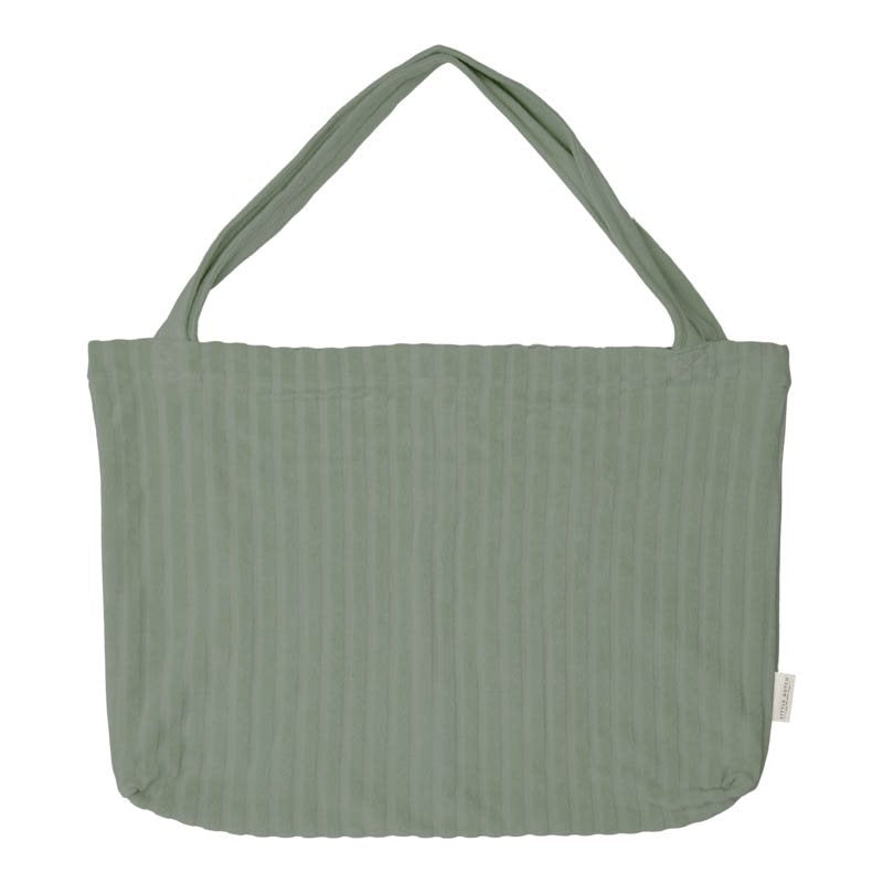 Little Dutch - Mum Bag Cotton Olive Green - Swanky Boutique