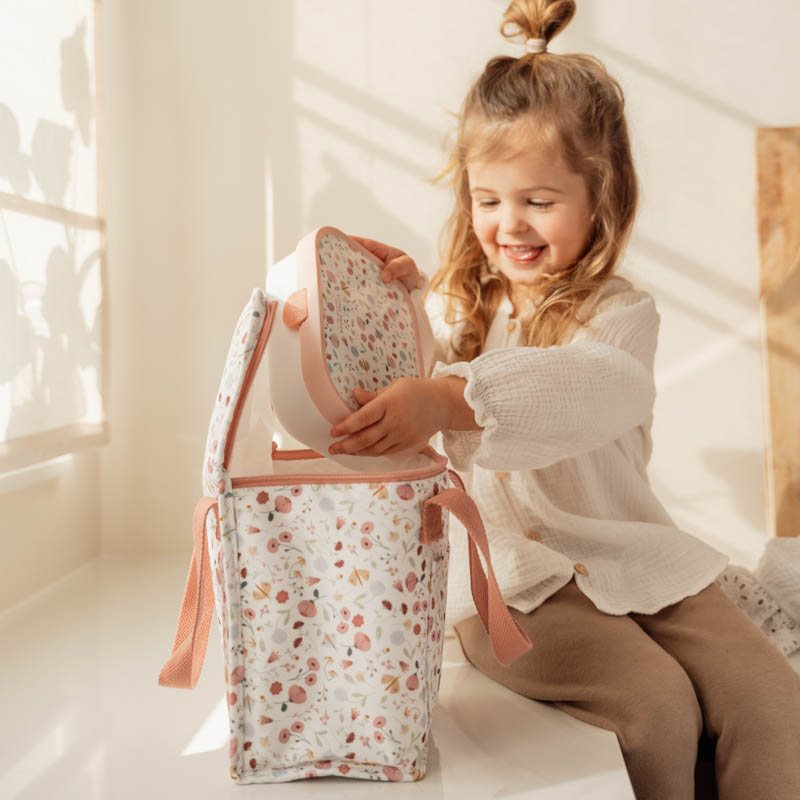 Little Dutch - Lunch Bag Insulated Flowers & Butterflies - Swanky Boutique