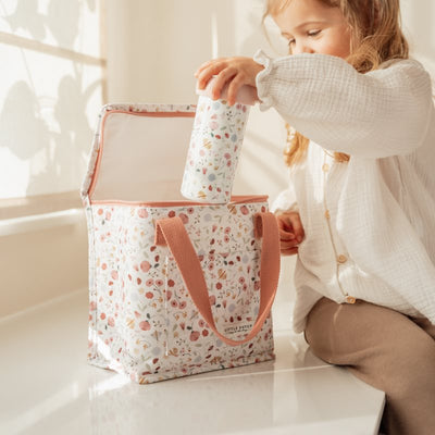 Lunch Bag, Insulated - Flowers & Butterflies