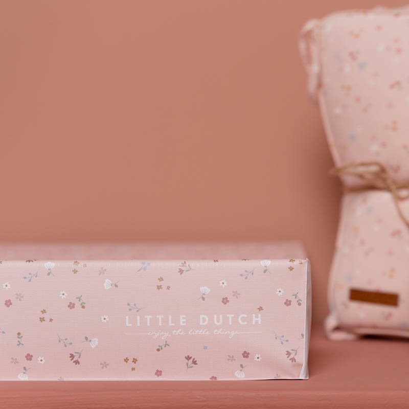 Little Dutch - Changing Mat Little Pink Flowers - Swanky Boutique