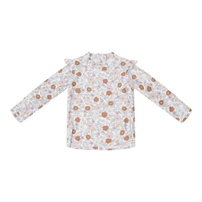 Little Dutch - Swim T Shirt Long Sleeves Vintage Little Flowers UPF 50+ - Swanky Boutique