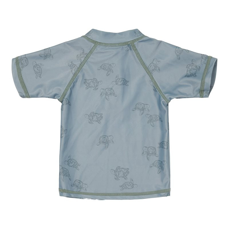 Little Dutch - Swim T Shirt Short Sleeves Turtle Island UPF 50+ - Swanky Boutique