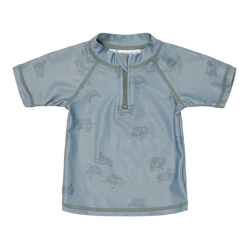 Little Dutch - Swim T Shirt Short Sleeves Turtle Island UPF 50+ - Swanky Boutique