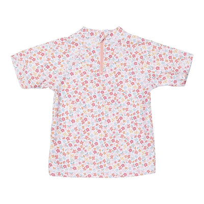 Little Dutch - Swim T Shirt Short Sleeves Summer Flowers UPF 50+ - Swanky Boutique