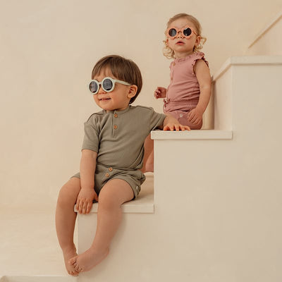 Little Dutch - Kids Sunglasses Flower Shape Pink Blush 2+ Years - Swanky Boutique