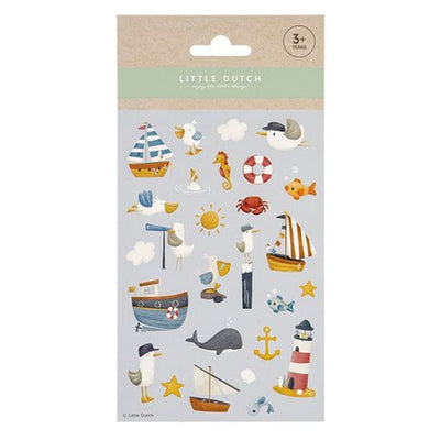 Little Dutch - Sticker Sheet 30 Stickers Sailors Bay - Swanky Boutique
