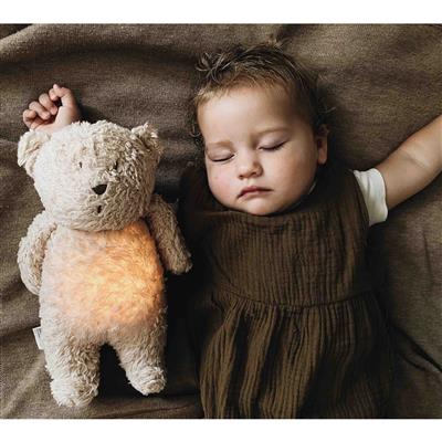 Moonie - Humming Bear with Light & Cry Sensor Grey - Swanky Boutique