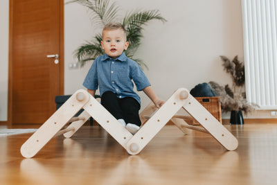 Ette Tete - Pikler Triangle Modifiable Climbing Frame MOPITRI (No Ramp) - Swanky Boutique