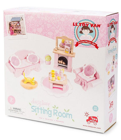 Le Toy Van - Dolls House Accessories 24 pieces Daisylane Sitting Room - Swanky Boutique