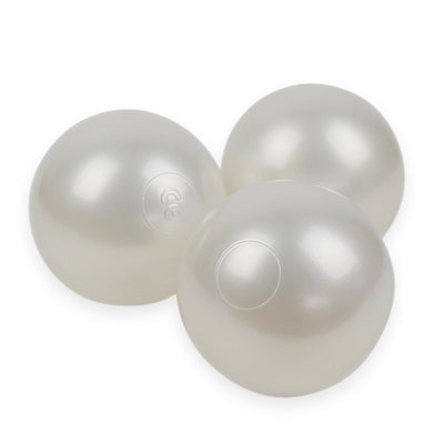 moje - Ball Pit Balls, Pack of 50 Balls - Pearl - swanky boutique malta
