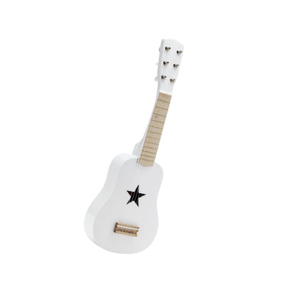 Guitar, Wooden - White