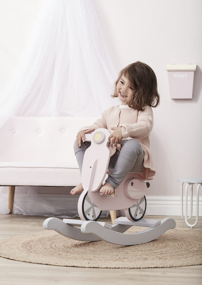 Kids Concept - Rocking Scooter Pink - Swanky Boutique