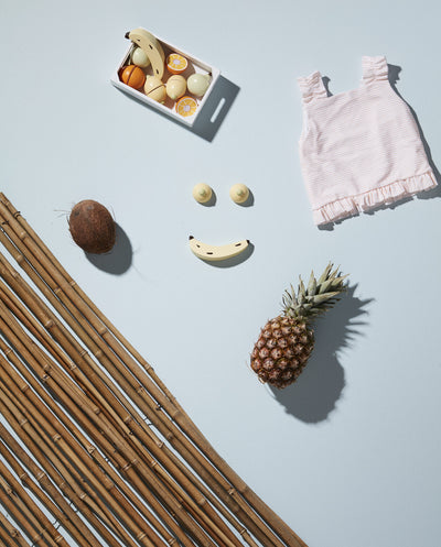 Kids Concept - Play Food with Crate Wooden Fruit - Swanky Boutique