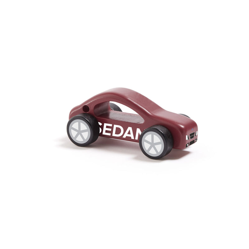 Car, Sedan - Red
