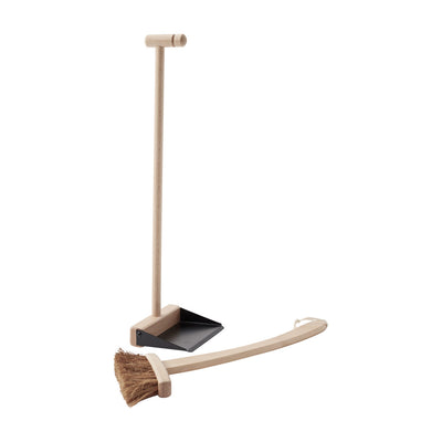 Kid's Concept - Brush and dustpan Wooden - Swanky Boutique