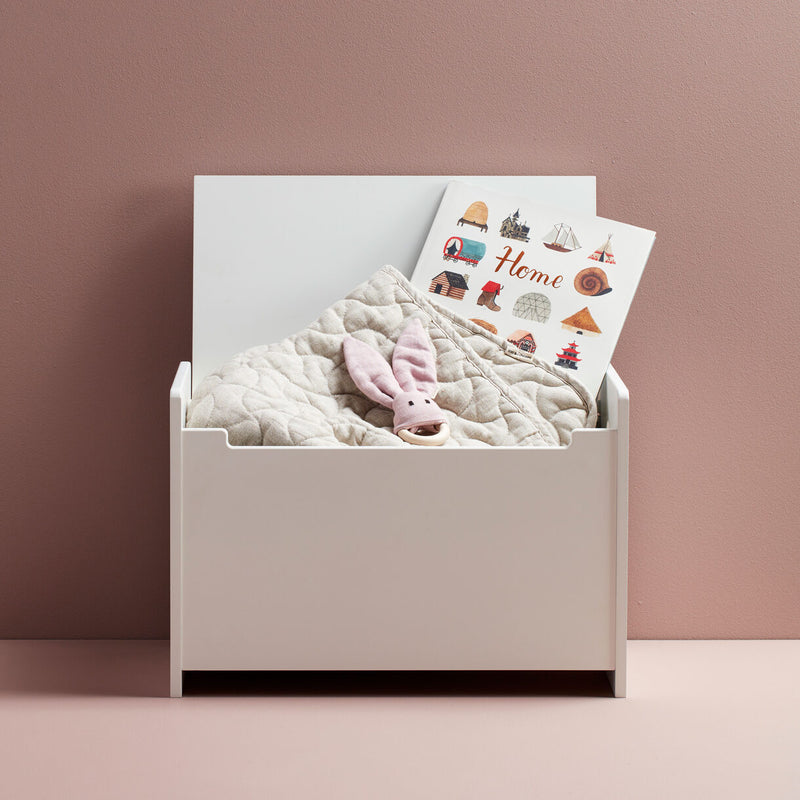 Kids Concept - Storage Chest Star White - Swanky Boutique