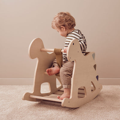 Kids Concept - Rocking Dinosaur Wooden - Swanky Boutique