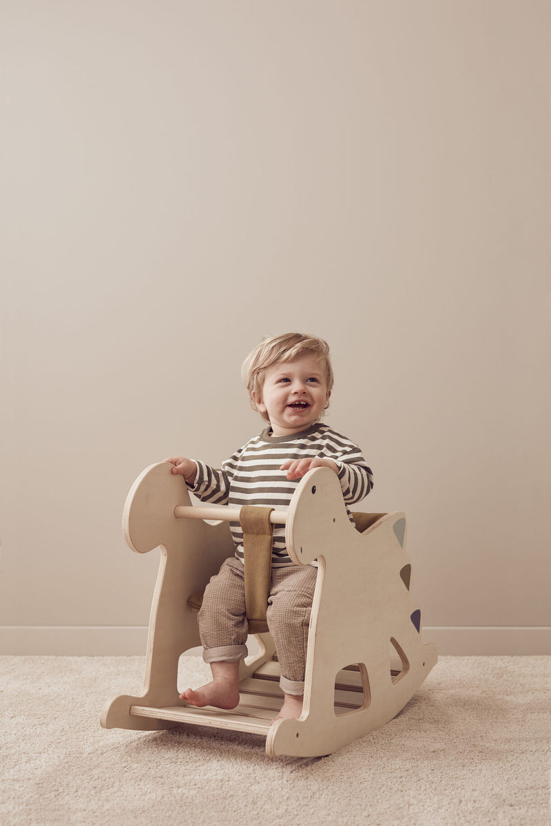 Kids Concept - Rocking Dinosaur Wooden - Swanky Boutique