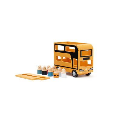 Kids Concept - Double Decker Bus Large Yellow - Swanky Boutique