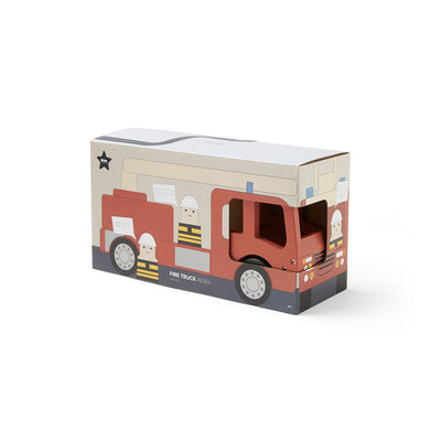 Kid's Concept - Fire Engine Truck Wooden - Swanky Boutique