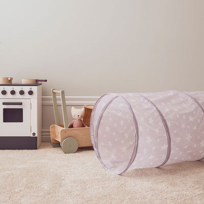 Kids Concept - Play Tunnel Stars Lilac - Swanky Boutique