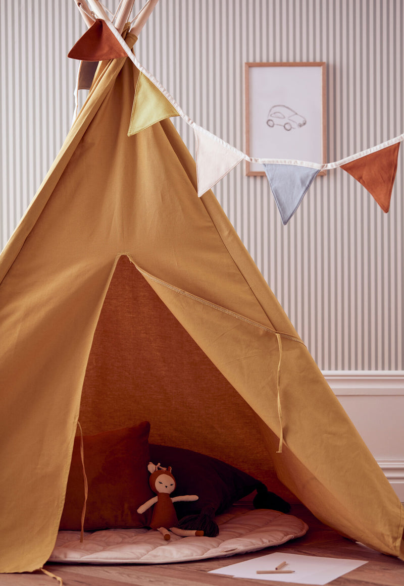Teepee Tent - Yellow