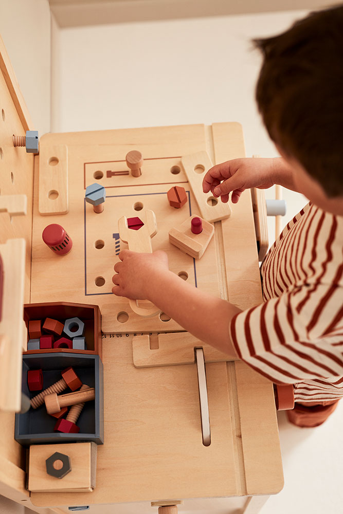 Kids Concept - Workbench with Tools - Swanky Boutique