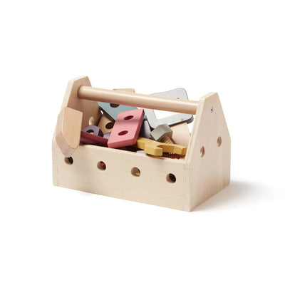 Kids Concept - Tool Box Wooden 20 Pieces - Swanky Boutique