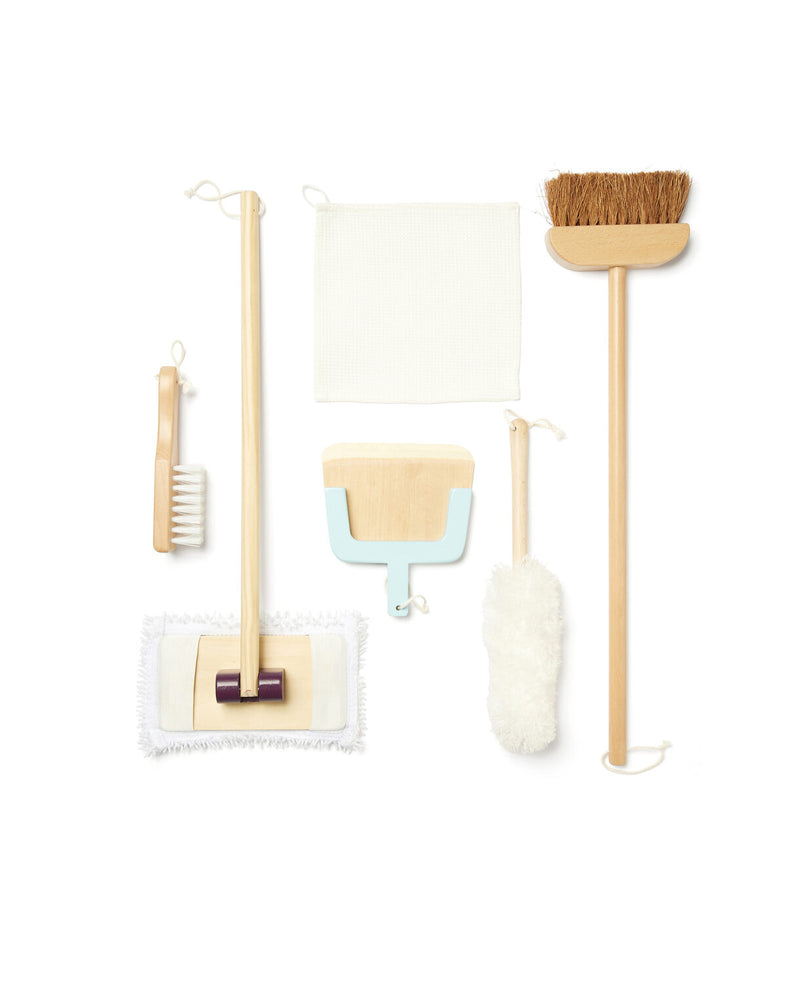 Kids Concept - Cleaning Set & Stand 7 Pieces - Swanky Boutique