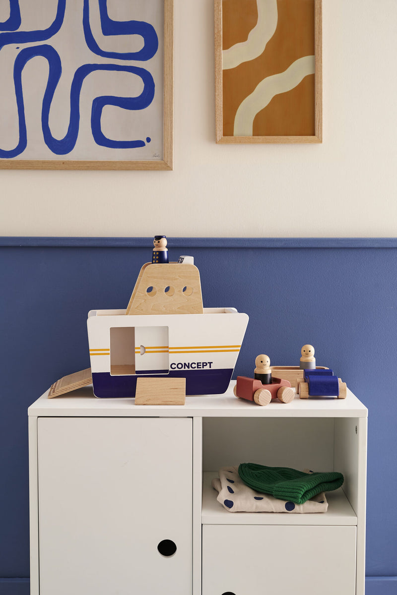 Ferry Boat, 8 Pieces